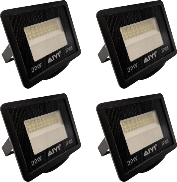 AIYI 4-Pack 20W Mini LED Flood Light AY399-006 Flood Light Outdoor Lamp
