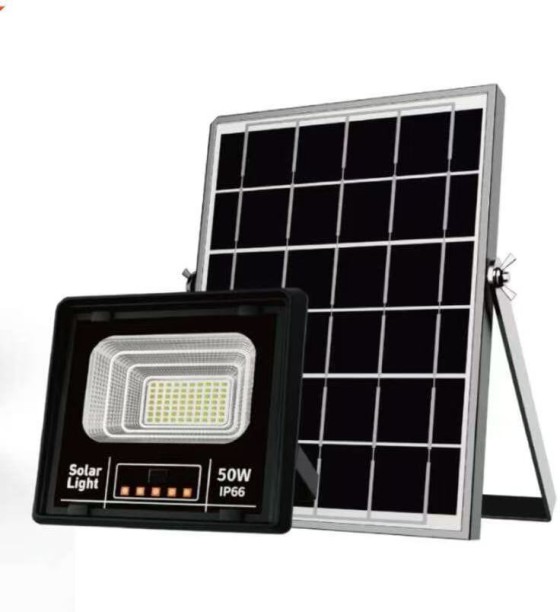 Generic 50W Solar flood lamp Solar light (black) Flood Light Outdoor Lamp