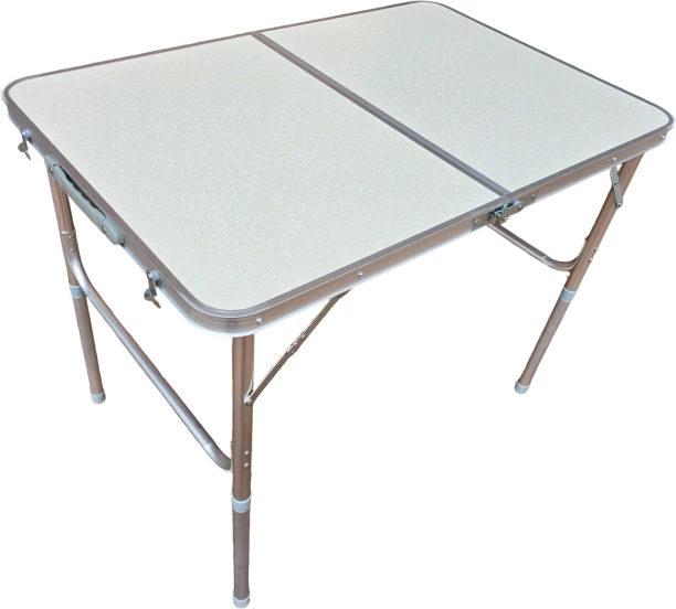 Generic Aluminium Camping Table with Carry Handle 90 × 60 cm Folding Table