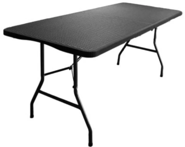 Minhaj Homeware 1.8m Rattan Folding Table