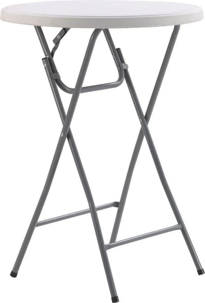 Generic Round Folding Cocktail Table Bar Height - Indoor and Outdoor (80 x 110cm) Folding Table