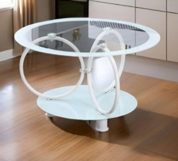 Fur Home Coffee Table, Round Coffee Table