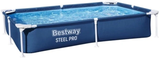 Bestway 2.21m x 1.5m x 43m Rectangular Pool with Stand Beach Toys & Play Sets