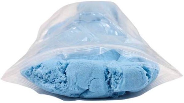 Crazy Crafts Kinetic Sand- Blue 300g Sandbox