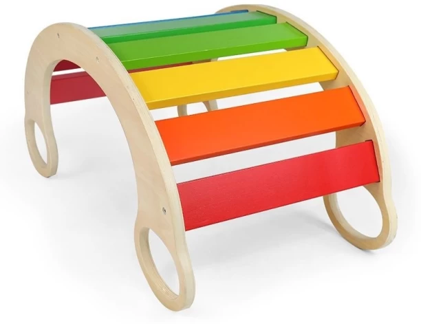 No Brand Climbing Rocker Swings & Slide Combo