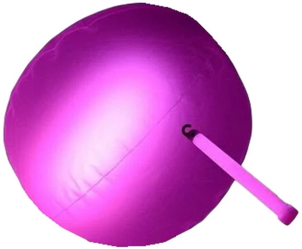 Umlozi Glow It The Dark Beach Ball 30 cm & 2 Glow Sticks - Pink Beach Toys & Play Sets