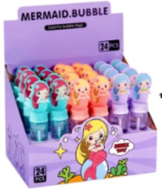 INV Mermaid Bubble Wands Beach Toys & Play Sets
