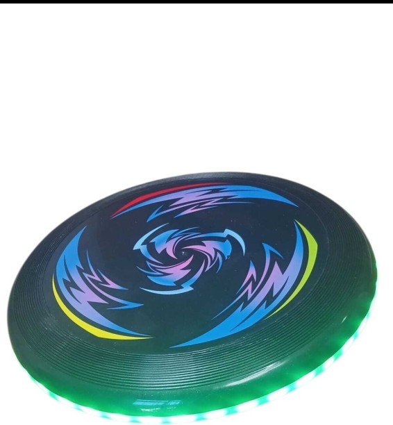 SpSp Ultimate LED Luminous Flying Disc with 42 LED Lights, Soft Flying Disc Light Disc for Adults and Children, Disc Fun Sports for Children Adults Outdoors Ring Toss