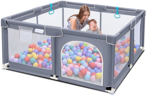 Just Simplified Anti-Fall Baby Play Yard Ball Pits