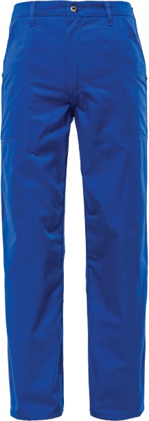 Bova Overall Trouser R/Blue 65/35 Polycot Size 44 Cotton Zipper Paint Coverall for  Men
