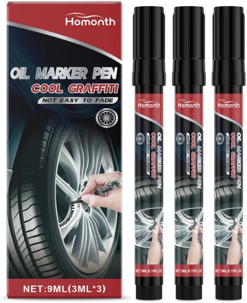 GENERIC Tire Permanent Paint Marker Pen Car Tyre Rubber Universal Waterproof Oil Based
