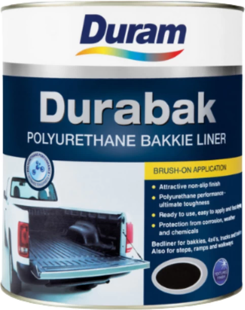 Duram Durabak Polyurethane Bakkie Liner Brushon