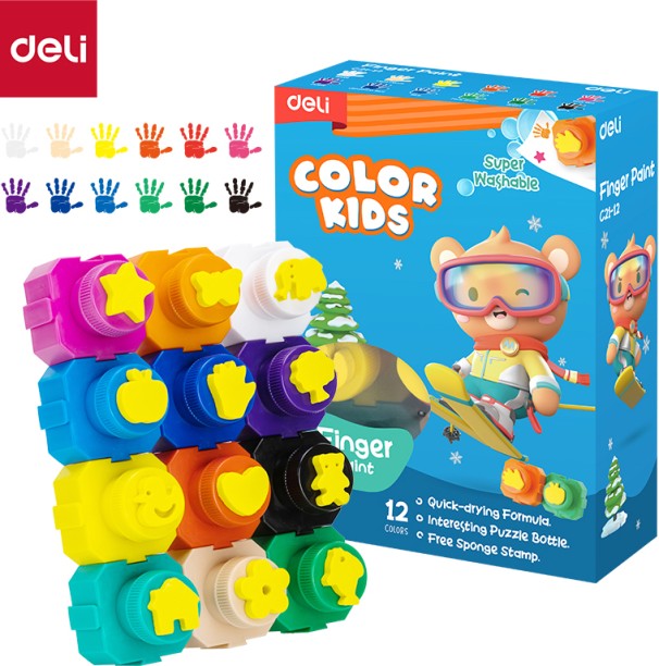 Deli Stationery Finger Paint 18ml