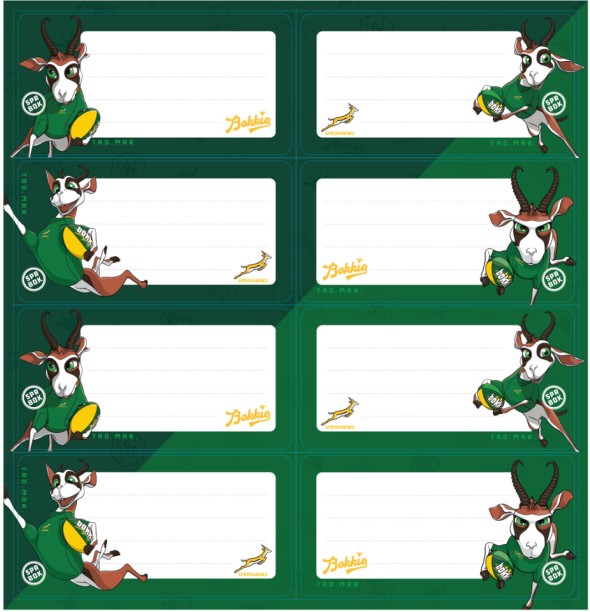 Bokkie Self-Adhesive Book Labels Stick-On Paper Label