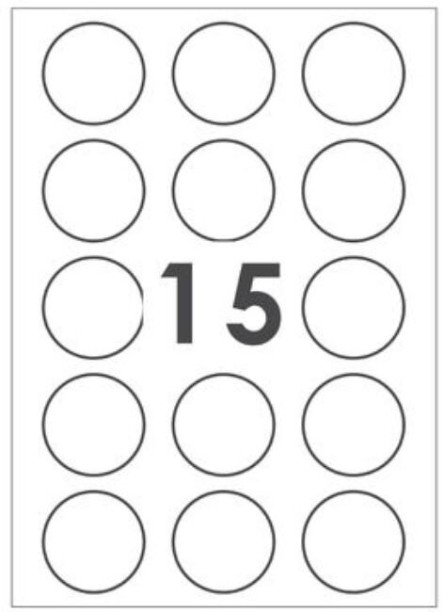 TOWER A4 Self-adhesive printable labels sticker paper-100 Sheets-15 Up Standard Adhesive Paper Label