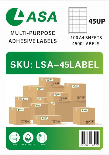 LASA 9901036311386 Self Adhesive Paper Label