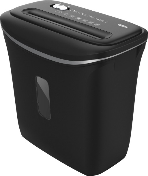Deli Premium 6 Sheet Straight Blade Paper Shredder