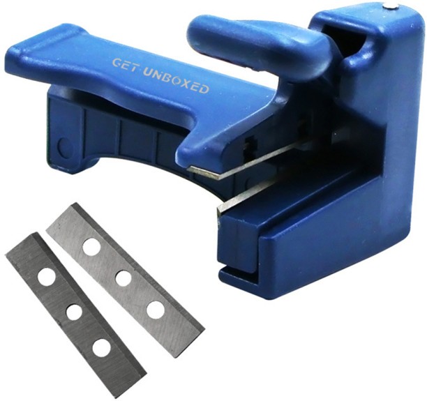 ALANES Manual End Banding Cutting Device for Woodworking Plastic PVC Straight Blade Paper Shredder