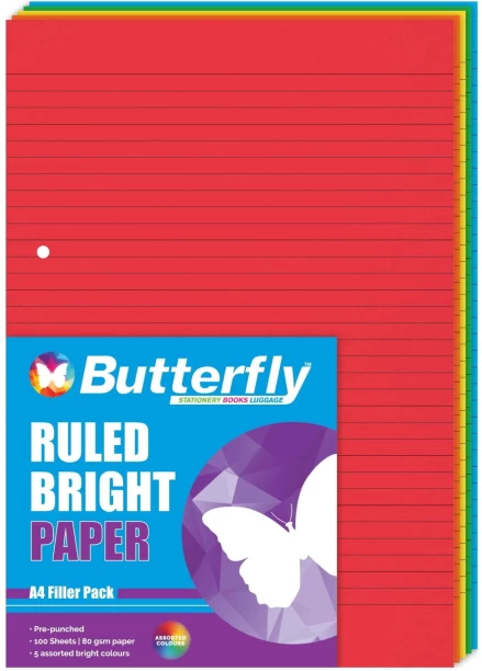 Butterfly A4 160 gsm Coloured Paper