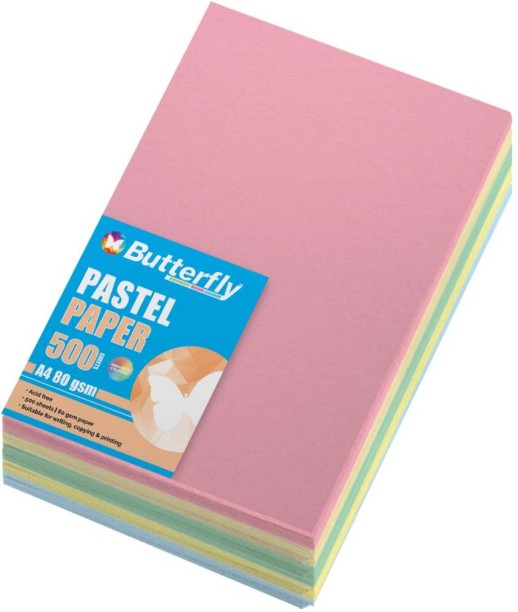 Butterfly A4 160 gsm Coloured Paper