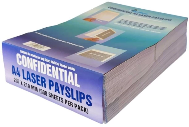 Confidential Laser Payslip Sheets A4 50 gsm Printer Paper