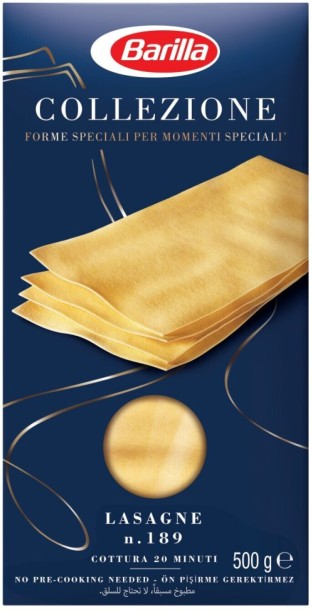 Barilla Collezione Lasagne Instant Pasta
