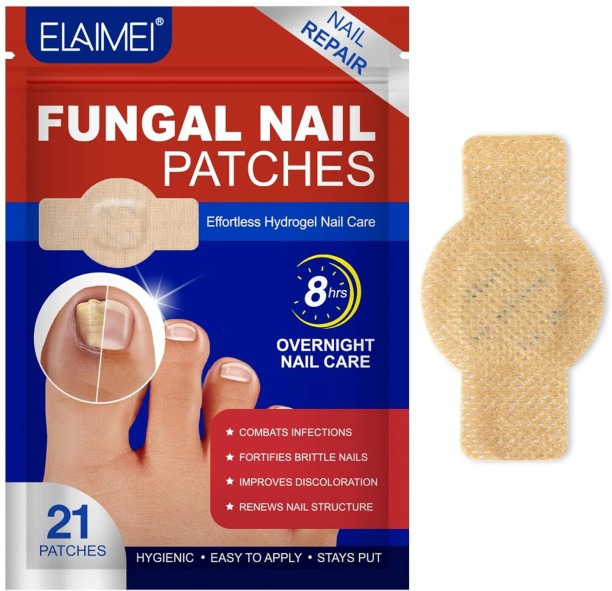 RAR Fungal Nail Patches, Toenail Treatment Extra Strength Herbal Sachets Pedicure Kit for Men & Women