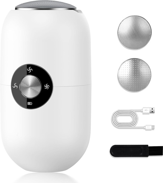 Flycross Electric Foot Callus Remover for Women Men Synthetic Box Pedicure Kit for Men & Women