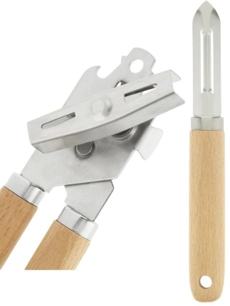 Nineteen04 Tin Opener + Peeler Straight Peeler