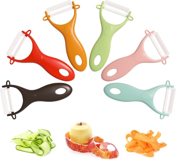 sgn egetable Peeler Set with Sharp Blade,Ceramic Apple Peeler Potatoes Y Shaped Peeler