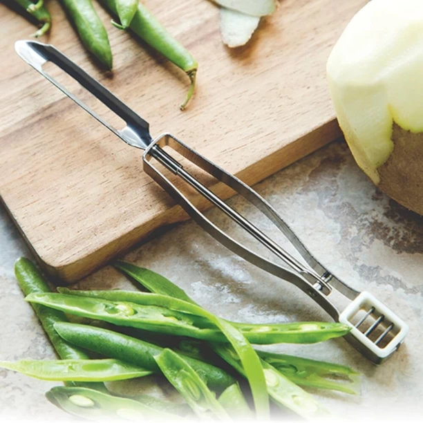 Prestige Speed Peeler and Bean Slicer Straight Peeler