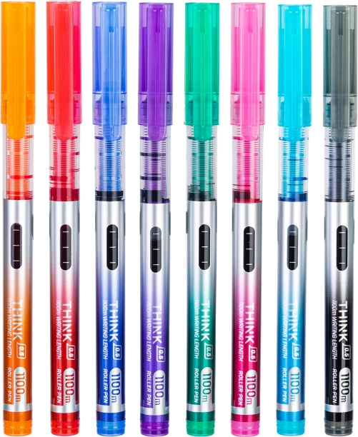 deli Needle Tip Roller Ball Pen