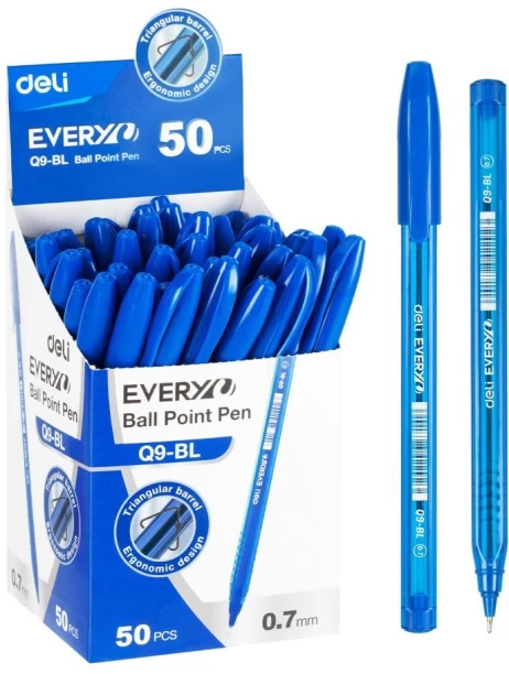 deli Triangular Barrel Ball Pen