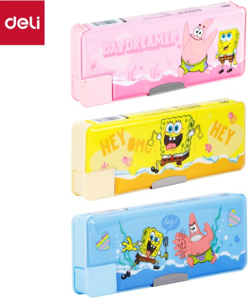 Deli Stationery Sponge bob Pencil Case Pencil Box