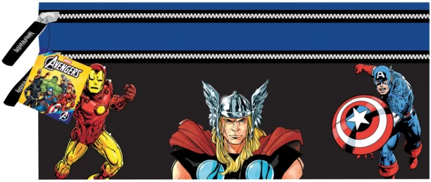 Creative Stationery Bag Front Compartment Pencil Box