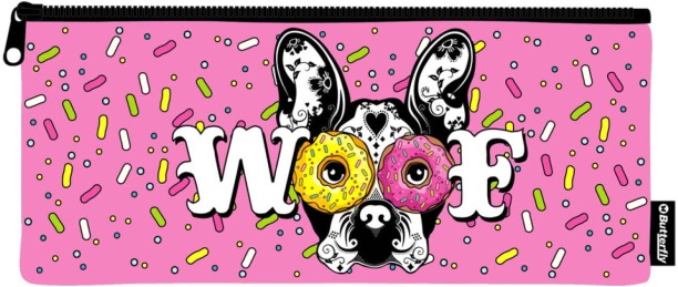 Butterfly Delux Flat Pencil Case Pencil Box