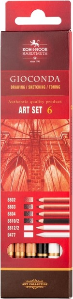 Koh-I-Noor artist pencil set with blender Round