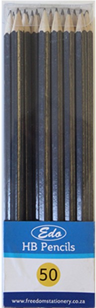 Edo Pencils HB in a Clear PVC Display Box Round