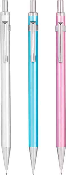 Deli Clutch Pencil-Metallic Barrel Round