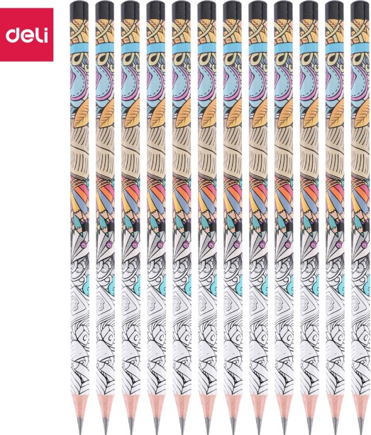 Deli Stationery Graphite Pencil 2B 24 pcs Hexagonal