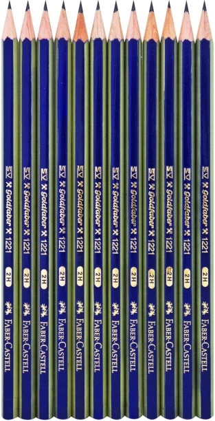 Faber-Castell Goldfaber Graphite Pencils 2H Hexagonal