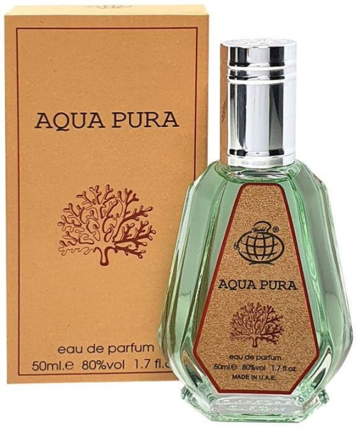 Aqua Pura by Fragrance World Eau de Parfum  -  Fresh for Men & Women