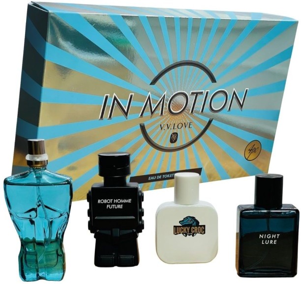 V. V. LOVE IN MOTION - 4 PERFUME SET Eau de Toilette  -  Woody for Men