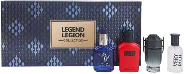 V. V. Love Legedn Legion Gift Set - 4 Bottles of Eau de Toilette  -  Fresh for Men