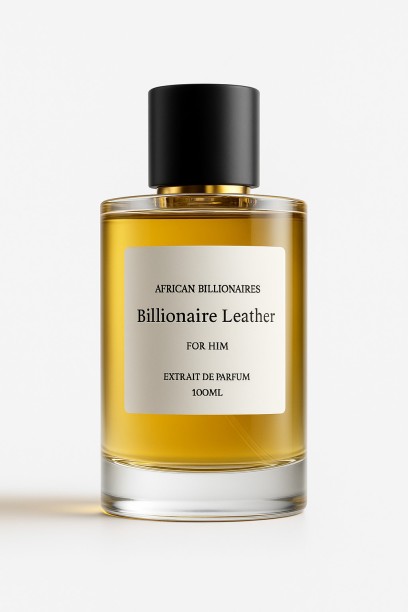 African Billionaires Billionaires Leather Extrait De Parfum  -  Oriental for Men