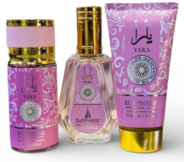Yara Lattafa Yara Gift Set Eau de Parfum  -  Fruity, Floral for Women