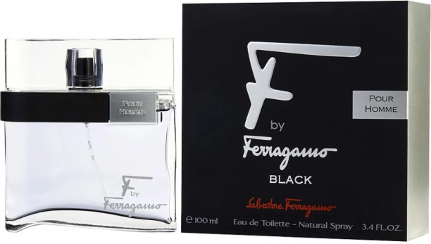 Salvatore Ferragamo F Black 100ml EDT Eau de Toilette  -  Oriental for Men