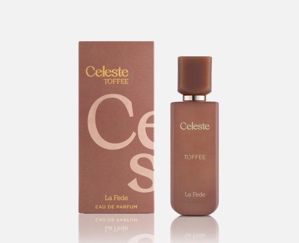 La Fede Celeste Toffee | Caramel, Coffee & Milk | Desert-Inspired Warmth | Eau de Parfum  -  Fruity for Men & Women