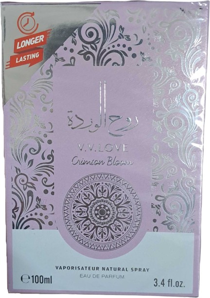 V.V.LOVE Crimson Bloom - Natural Vaporisateur Spray - Perfume - 100ml Eau de Parfum  -  Fresh for Women