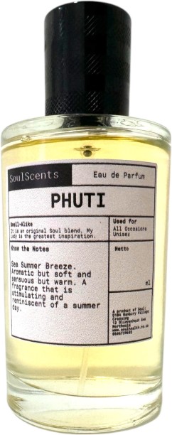 Soul PhuTi Eau De Perfurm 50ml Eau de Parfum  -  Fresh for Men & Women